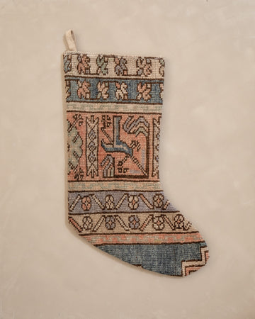 Vintage Rug Stocking XIX