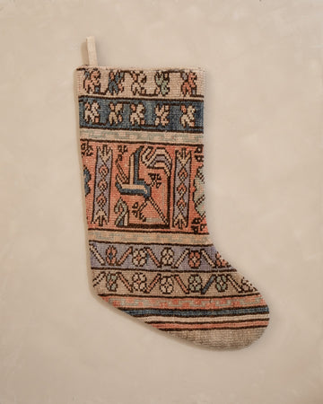 Vintage Rug Stocking XX