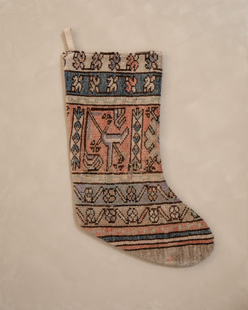 Vintage Rug Stocking XXIV