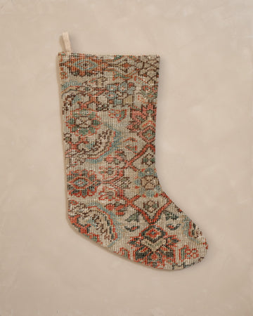 Vintage Rug Stocking V