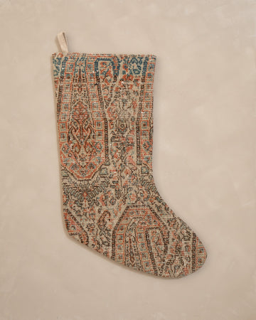 Vintage Rug Stocking IX