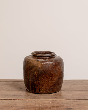 Vintage Glazed Vase XXII