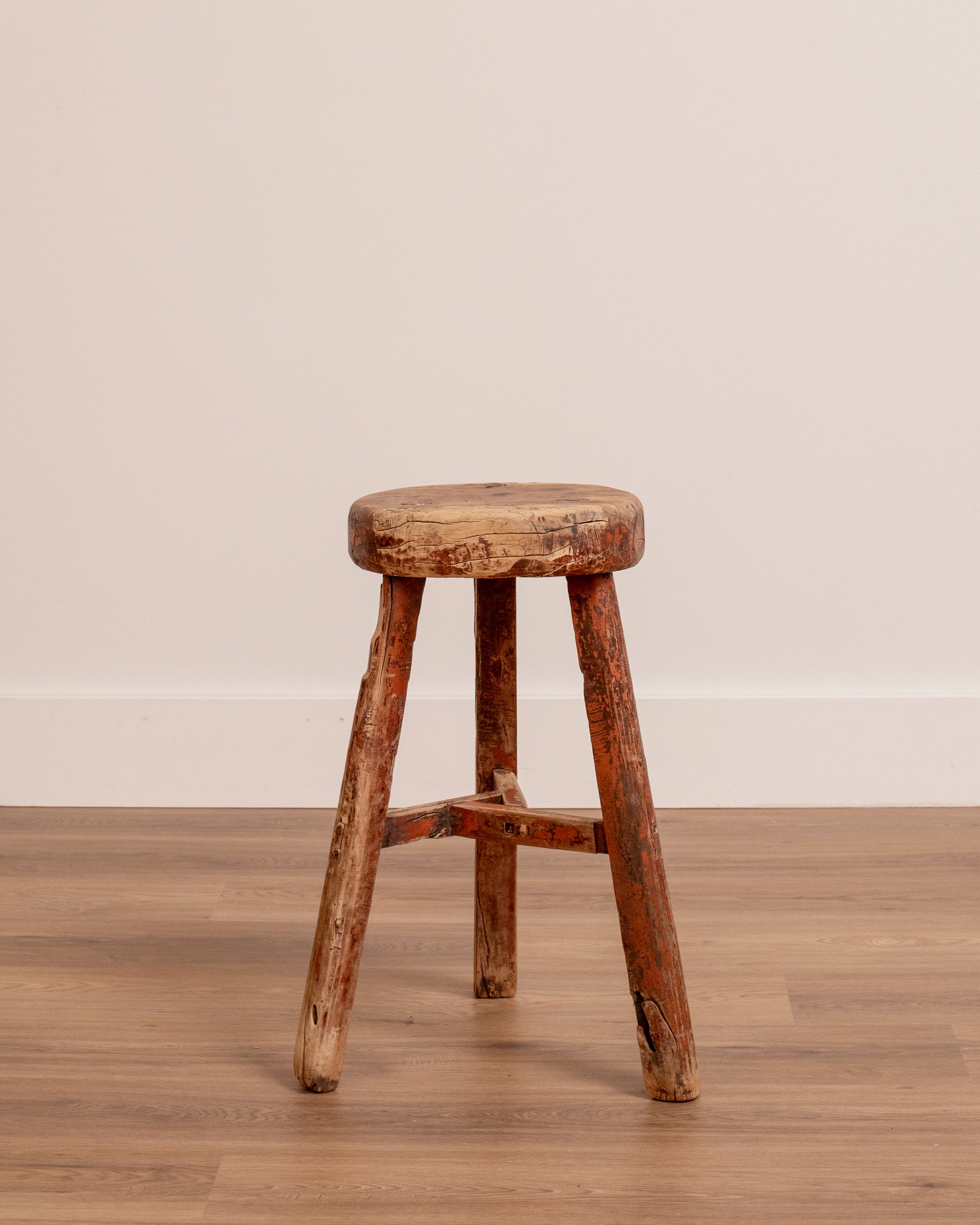 Primitive Milking Stool CXXIII – The Vintage Rug Shop