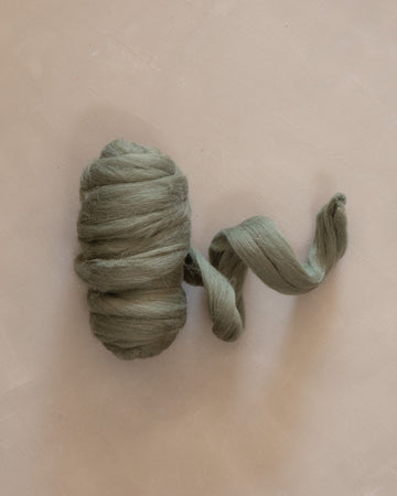 Wool Roving Ribbon