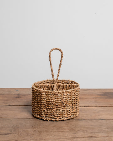 Woven Seagrass Caddy