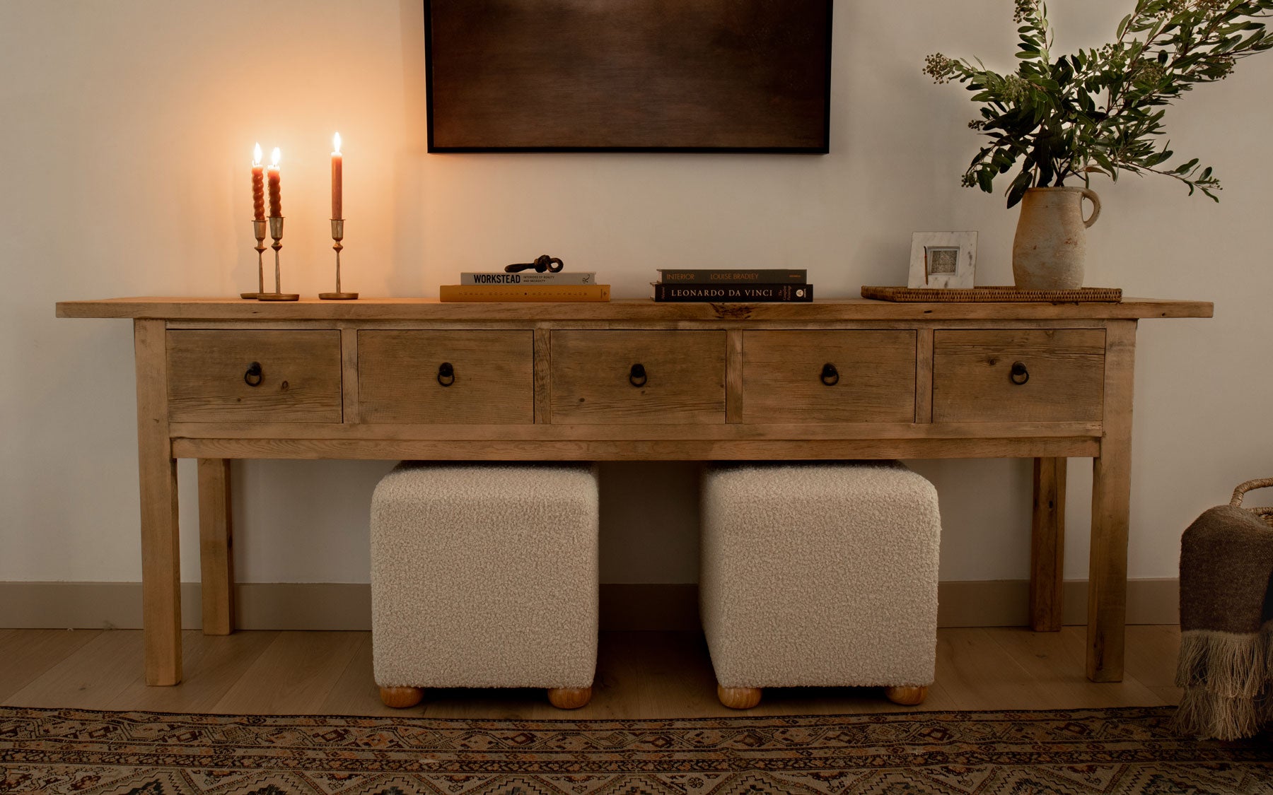 Tiburon Console Table – The Vintage Rug Shop