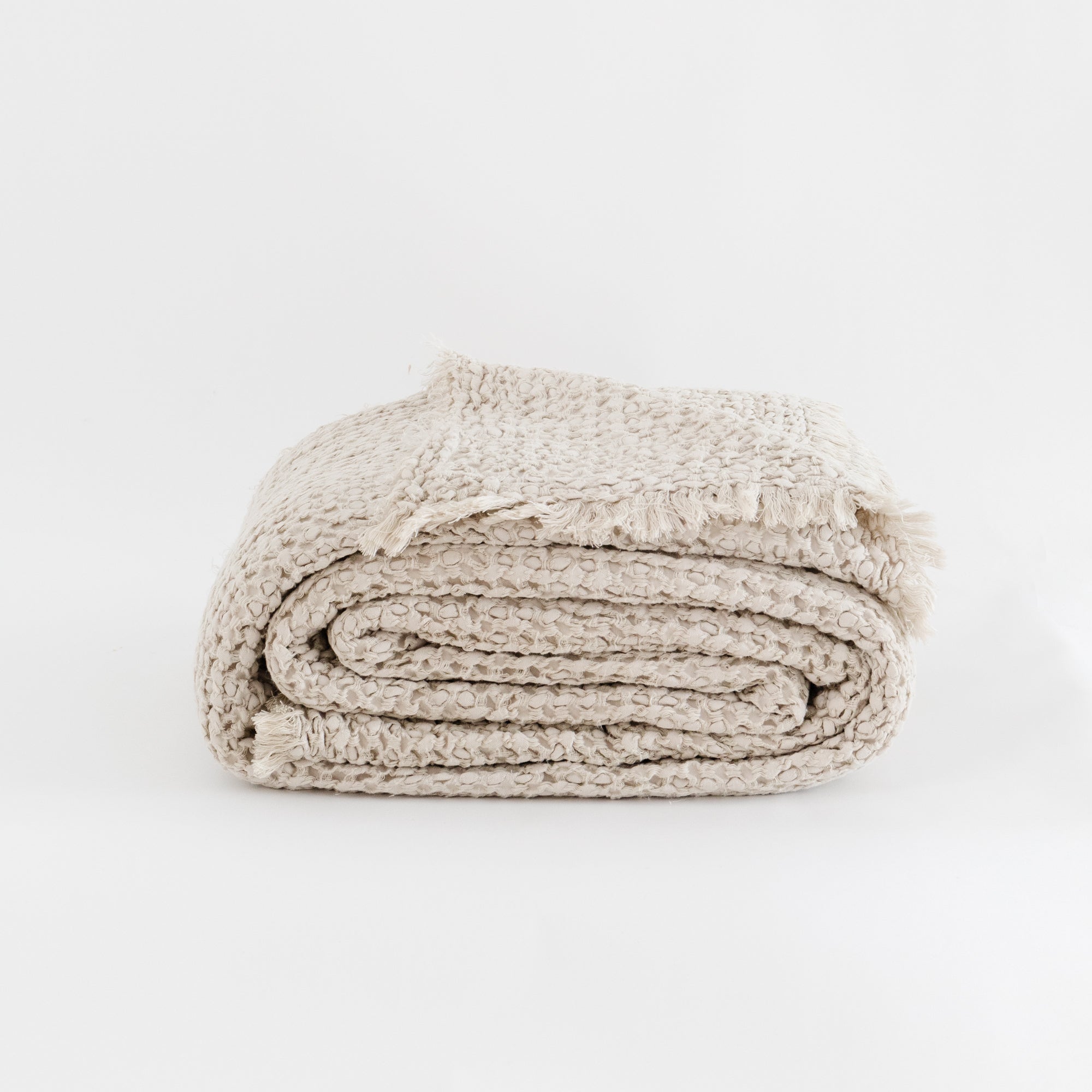 Flocca Linen Hand Towel - Sable