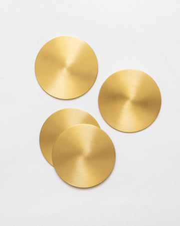 Raza Brass Coasters