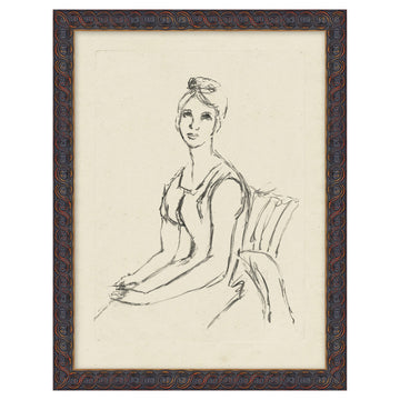 Seated Figurative Woman