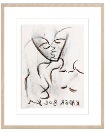 The Connection - Original Drawing By Kader Boly