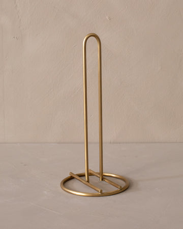 Brass Paper Towel Holder