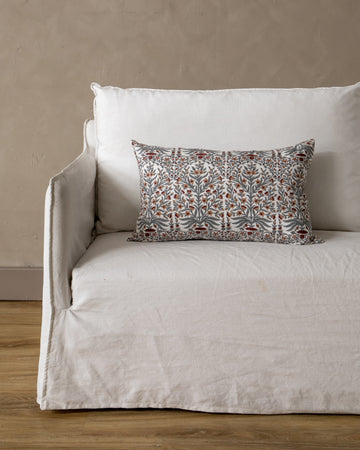 Floral Block Print Lumbar I