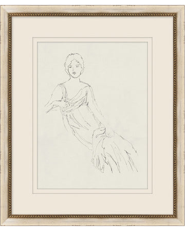 Sketch of a Seated Woman