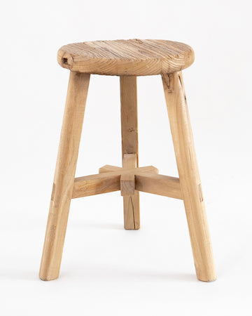 Vintage Round Milking Stool